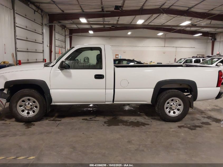 2006 Chevrolet Silverado 1500 Work Truck VIN: 3GCEK14V36G244581 Lot: 43366299