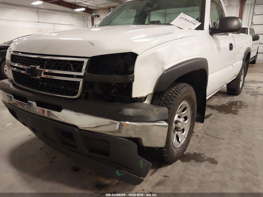 2006 Chevrolet Silverado 1500 Work Truck VIN: 3GCEK14V36G244581 Lot: 43366299