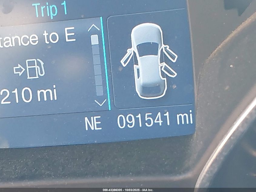 2014 Ford Escape Se VIN: 1FMCU0GXXEUB61780 Lot: 43366305