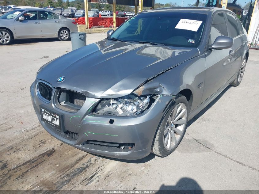 2011 BMW 328I xDrive VIN: WBAPK5C56BF125627 Lot: 43366337