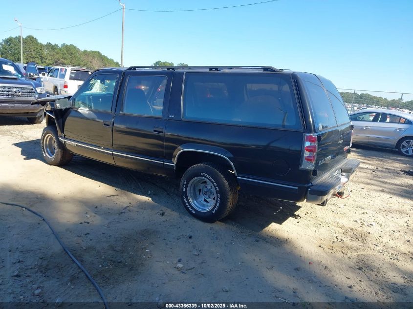 1GKEC16K5NJ722470 1992 GMC SUBURBAN photo no. 3
