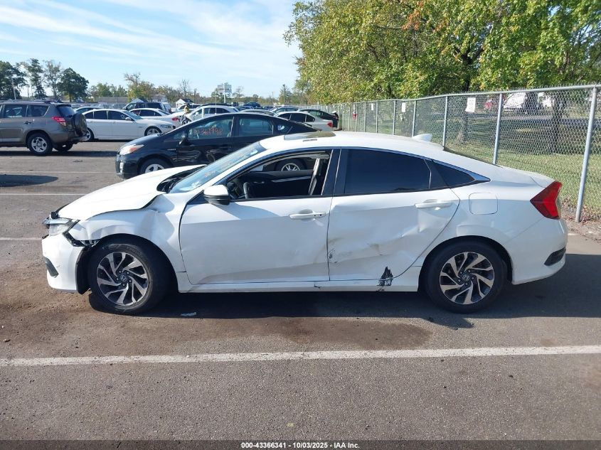 2017 Honda Civic Ex VIN: 2HGFC2F76HH531343 Lot: 43366341