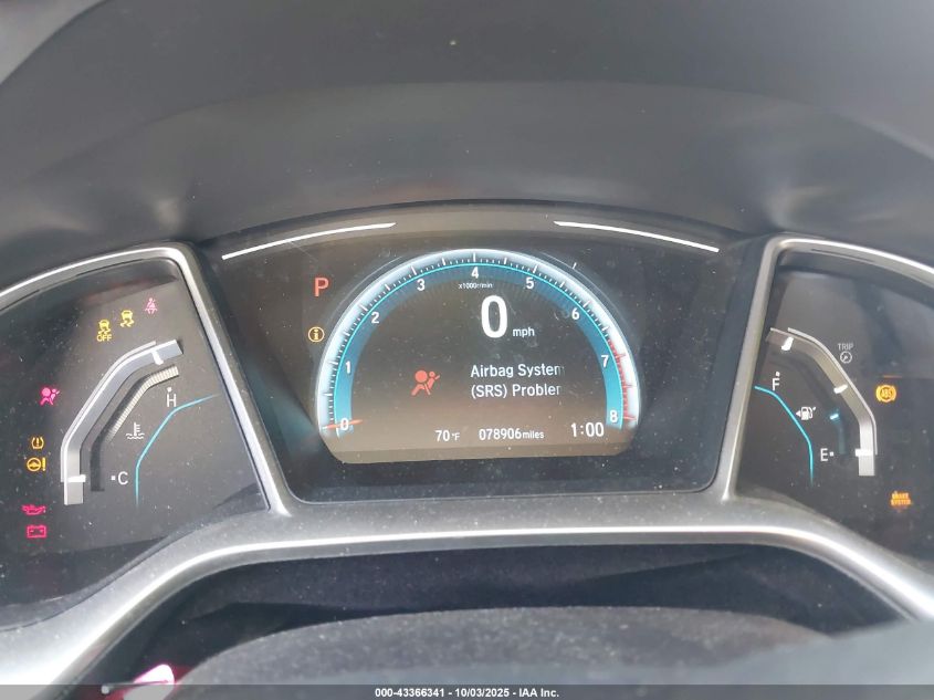 2017 Honda Civic Ex VIN: 2HGFC2F76HH531343 Lot: 43366341