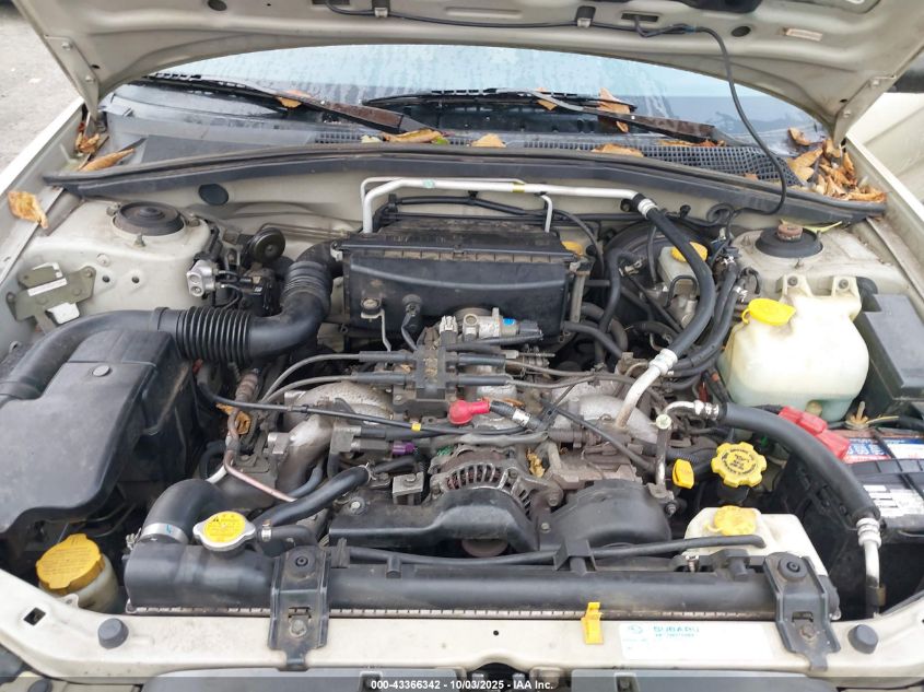 2003 Subaru Forester X VIN: JF1SG63623G772606 Lot: 43366342