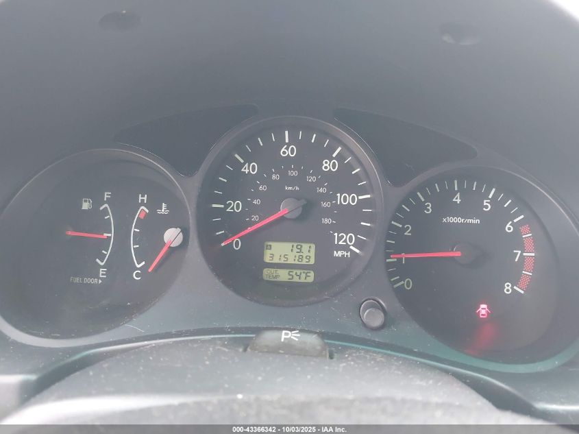 2003 Subaru Forester X VIN: JF1SG63623G772606 Lot: 43366342