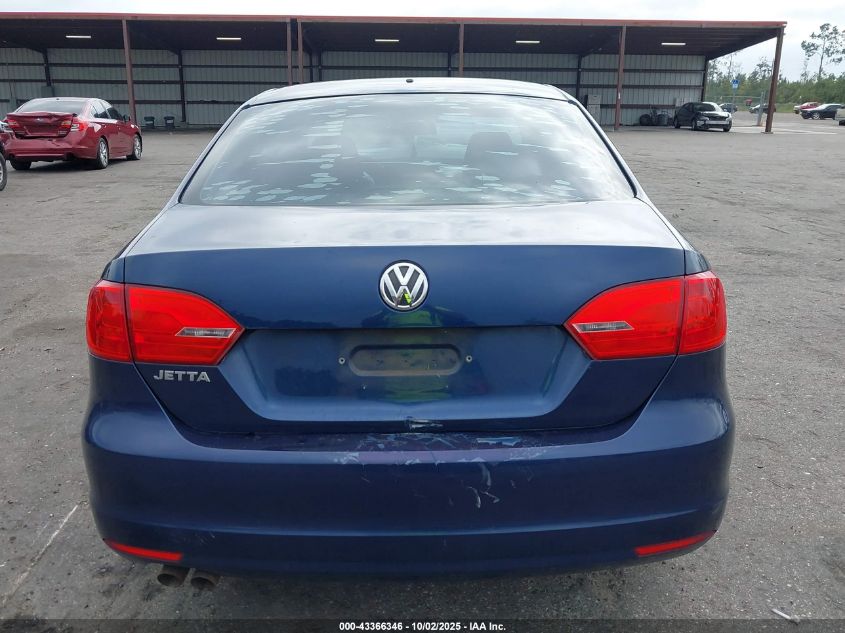 2013 Volkswagen Jetta 2.0L S VIN: 3VW2K7AJ8DM221106 Lot: 43366346