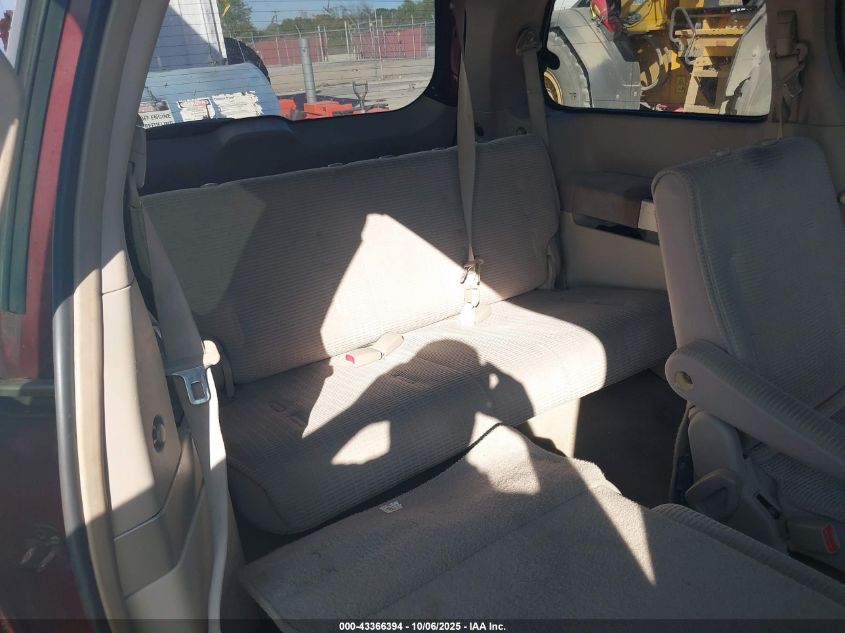 2004 Nissan Quest 3.5 S VIN: 5N1BV28U74N336892 Lot: 43366394