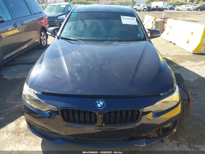 2016 BMW 320I VIN: WBA8E1G5XGNU11637 Lot: 43366420