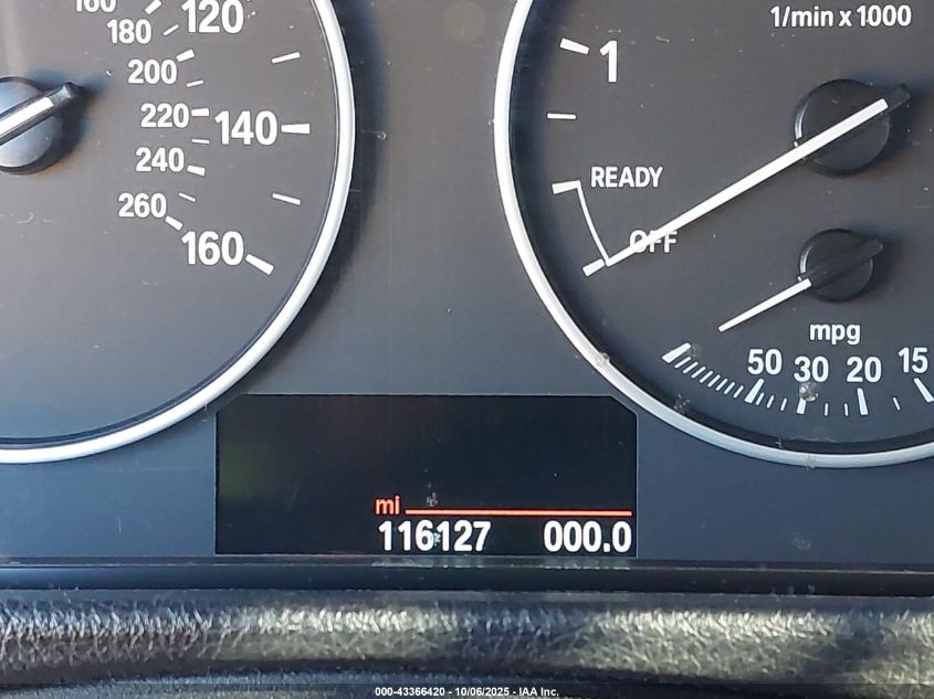 2016 BMW 320I VIN: WBA8E1G5XGNU11637 Lot: 43366420