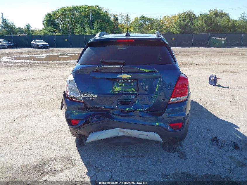 2019 Chevrolet Trax Lt VIN: 3GNCJLSB7KL395317 Lot: 43366432