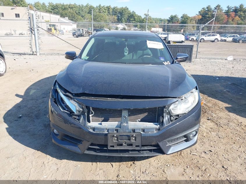 2016 Honda Civic Ex-T VIN: 19XFC1F3XGE222720 Lot: 43366435
