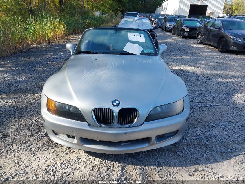 1998 BMW Z3 1.9 VIN: 4USCH7332WLD16671 Lot: 43366446