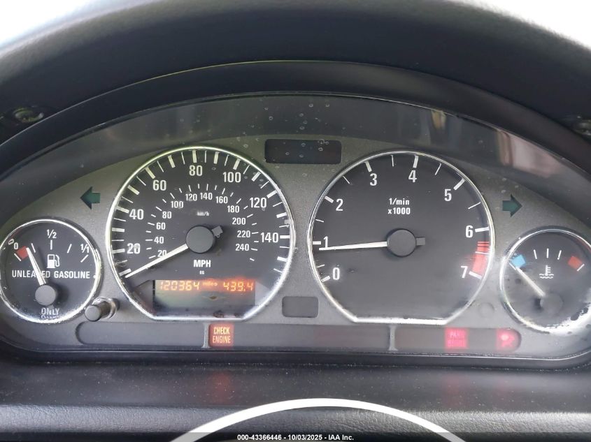 1998 BMW Z3 1.9 VIN: 4USCH7332WLD16671 Lot: 43366446