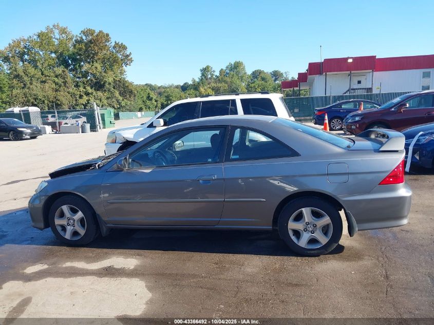 2005 Honda Civic Ex VIN: 1HGEM22025L021085 Lot: 43366492