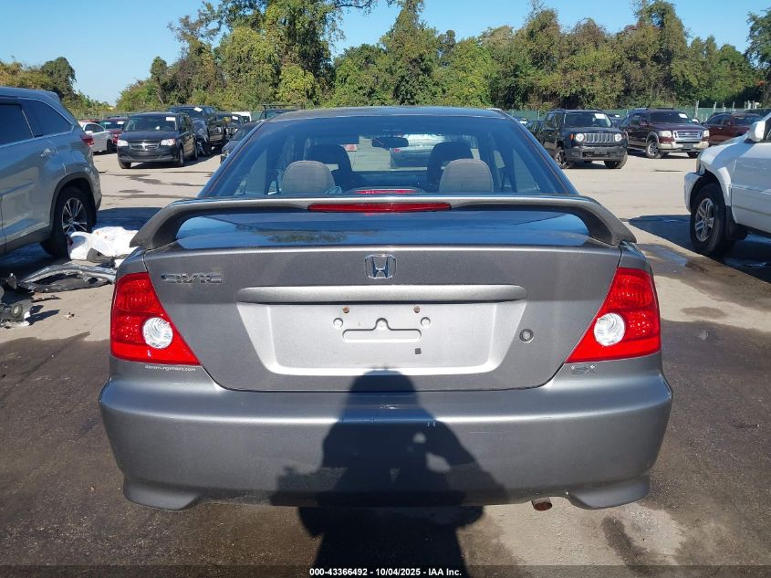 2005 Honda Civic Ex VIN: 1HGEM22025L021085 Lot: 43366492