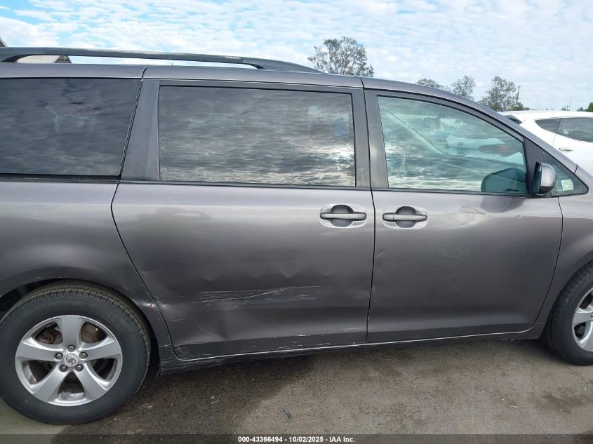 2012 Toyota Sienna Le V6 8 Passenger VIN: 5TDKK3DC8CS215541 Lot: 43366494