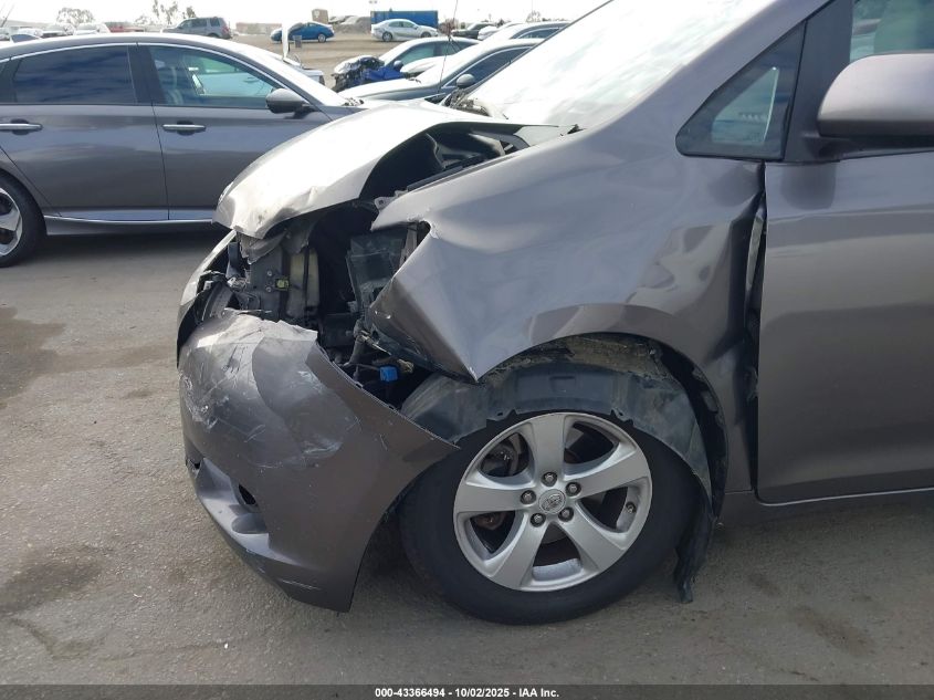 2012 Toyota Sienna Le V6 8 Passenger VIN: 5TDKK3DC8CS215541 Lot: 43366494