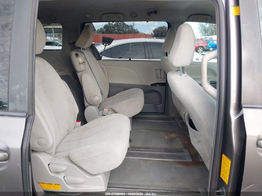 2012 Toyota Sienna Le V6 8 Passenger VIN: 5TDKK3DC8CS215541 Lot: 43366494