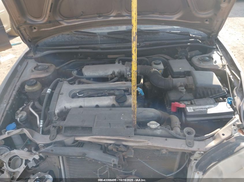 2003 Kia Spectra Ls VIN: KNAFB121335297723 Lot: 43366499