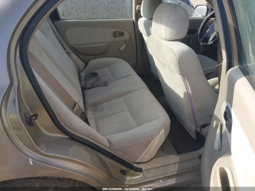 2003 Kia Spectra Ls VIN: KNAFB121335297723 Lot: 43366499