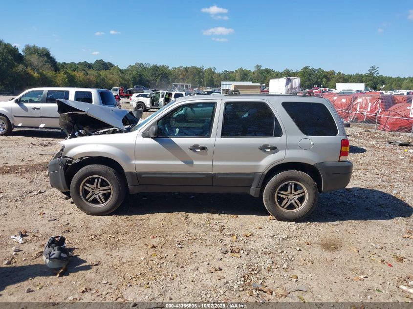 2006 Ford Escape Xls/Xls Manual VIN: 1FMYU02Z16KA68478 Lot: 43366506