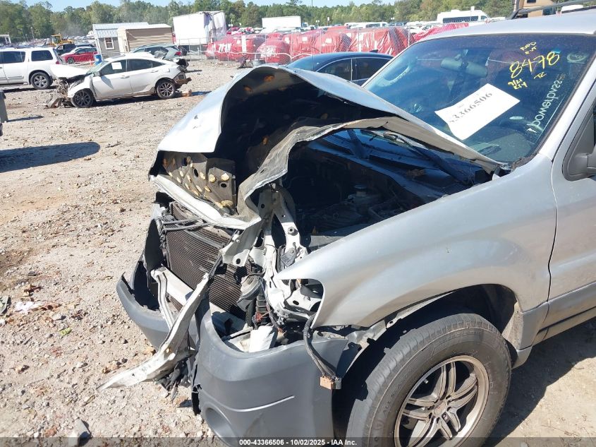 2006 Ford Escape Xls/Xls Manual VIN: 1FMYU02Z16KA68478 Lot: 43366506