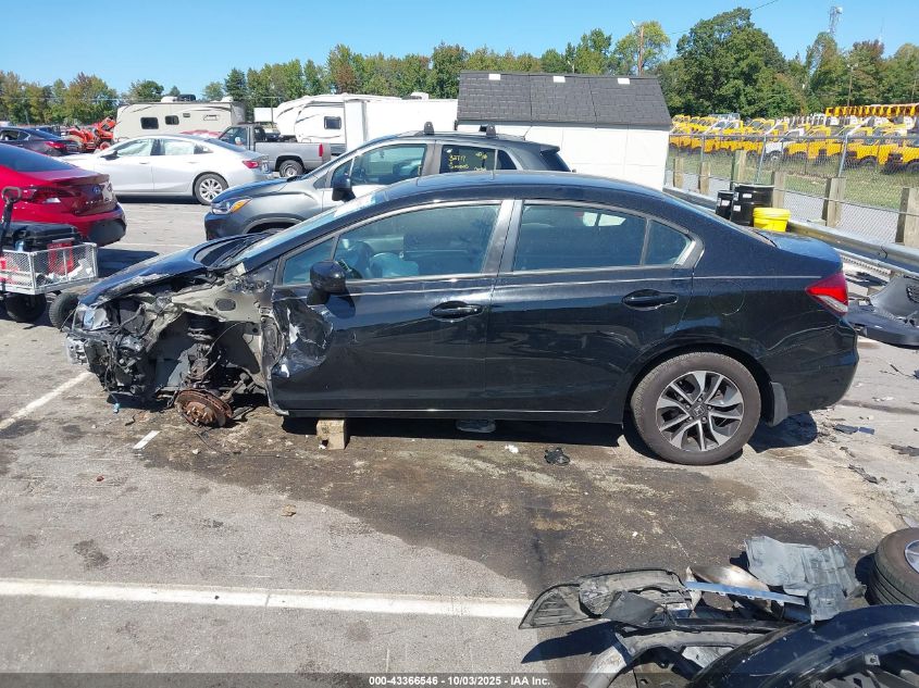 2014 Honda Civic Ex VIN: 19XFB2F87EE009337 Lot: 43366546