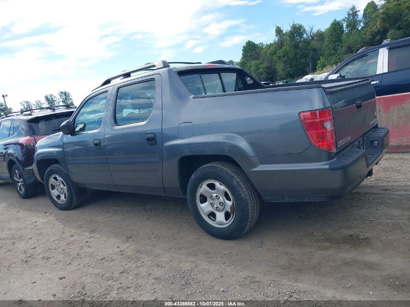 2010 Honda Ridgeline Rt VIN: 5FPYK1F21AB005469 Lot: 43366562