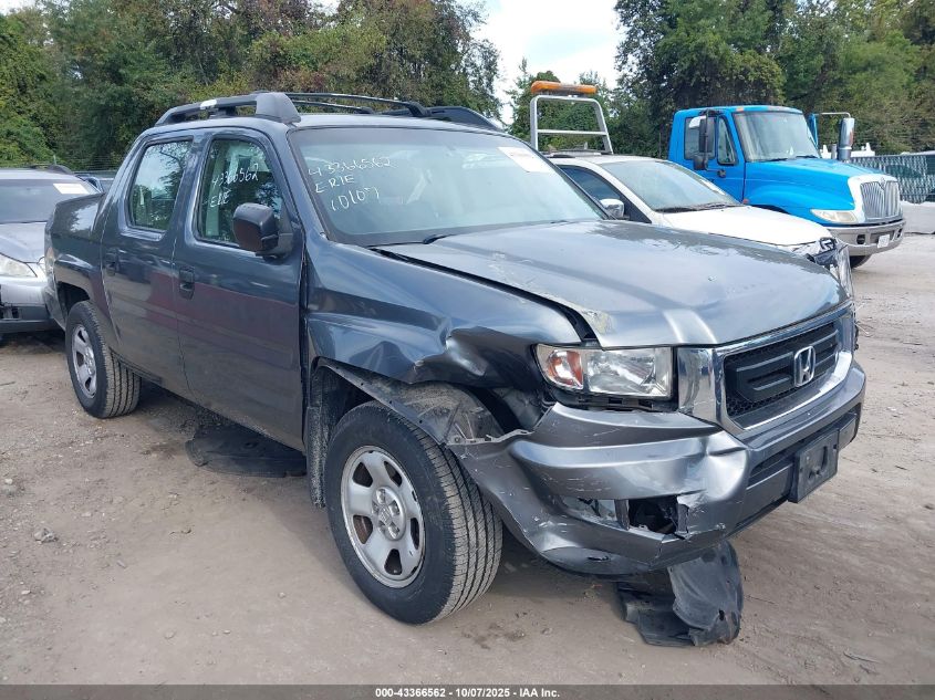 2010 Honda Ridgeline Rt VIN: 5FPYK1F21AB005469 Lot: 43366562