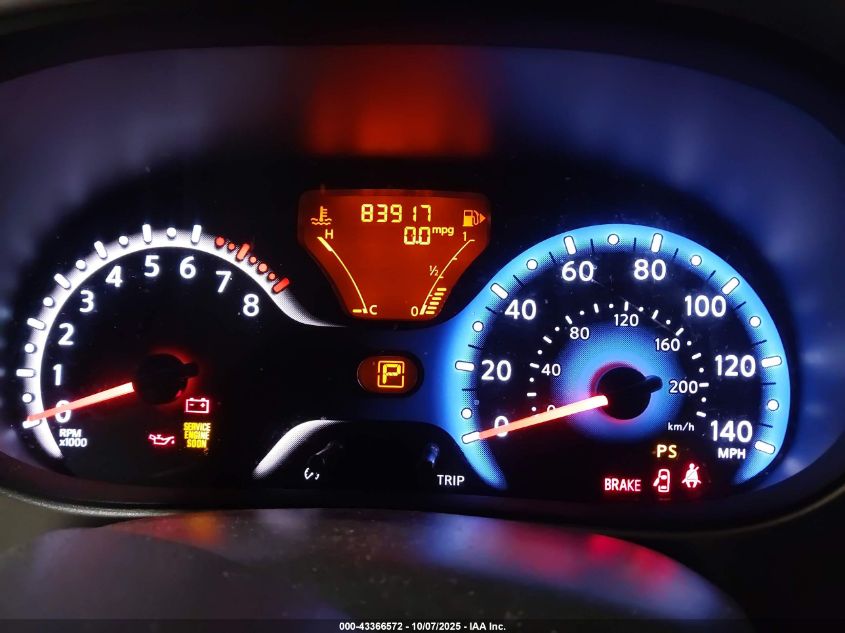 2013 Nissan Cube 1.8 S VIN: JN8AZ2KR0DT304066 Lot: 43366572