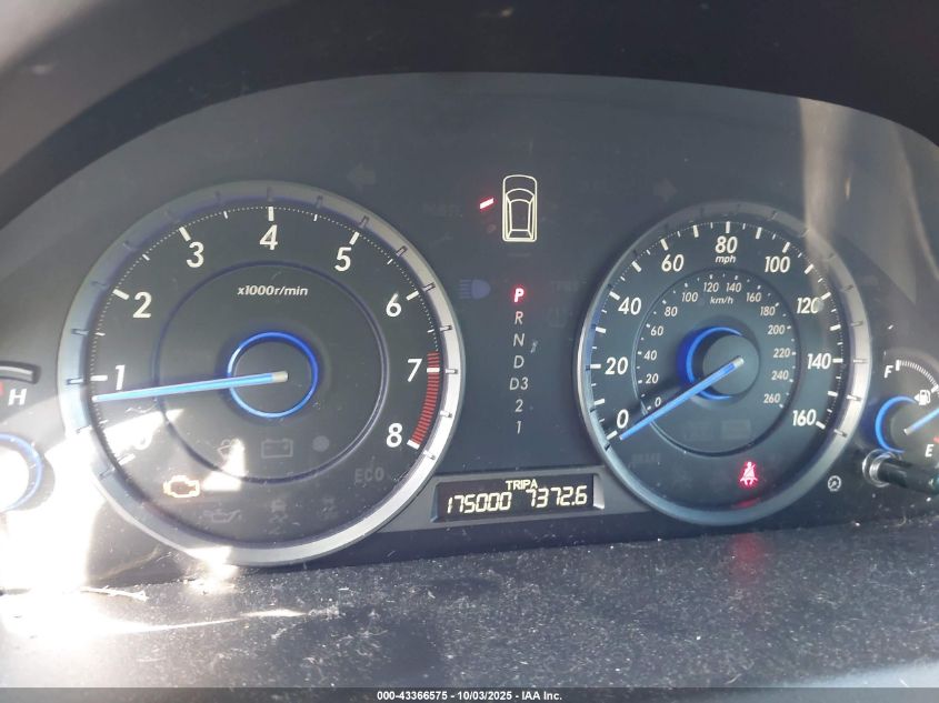 2012 Honda Crosstour Ex-L VIN: 5J6TF1H53CL001707 Lot: 43366575