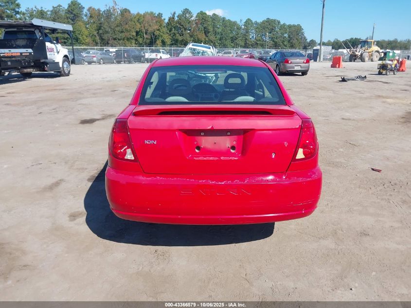 2004 Saturn Ion 2 VIN: 1G8AN12F44Z155675 Lot: 43366579