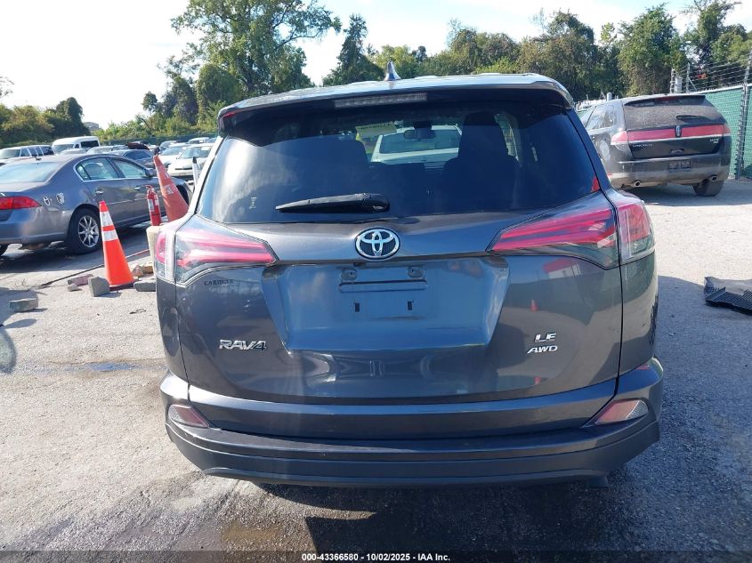 2018 Toyota Rav4 Le VIN: JTMBFREV8JJ230185 Lot: 43366580