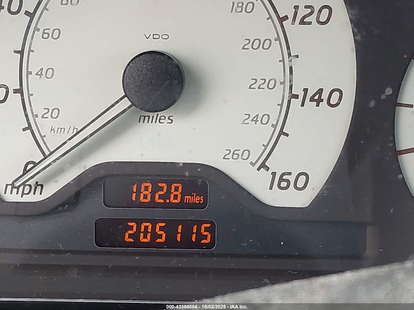 2000 Mercedes-Benz C 230 Kompressor VIN: WDBHA24G8YA821547 Lot: 43366584