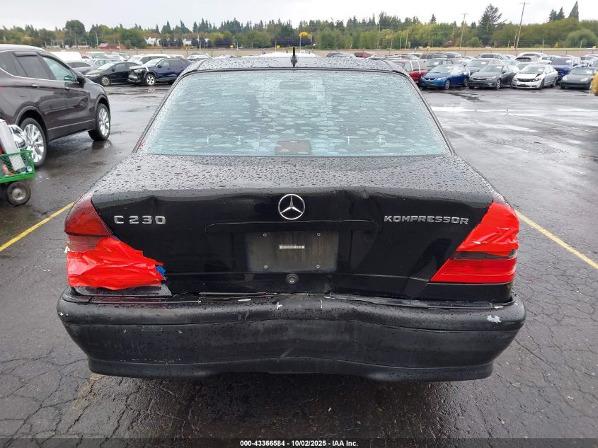 2000 Mercedes-Benz C 230 Kompressor VIN: WDBHA24G8YA821547 Lot: 43366584