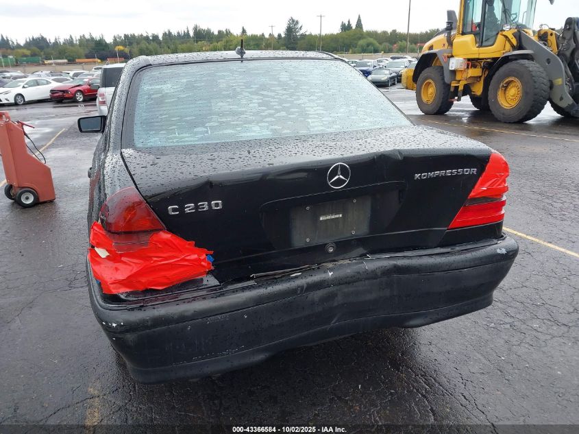 2000 Mercedes-Benz C 230 Kompressor VIN: WDBHA24G8YA821547 Lot: 43366584