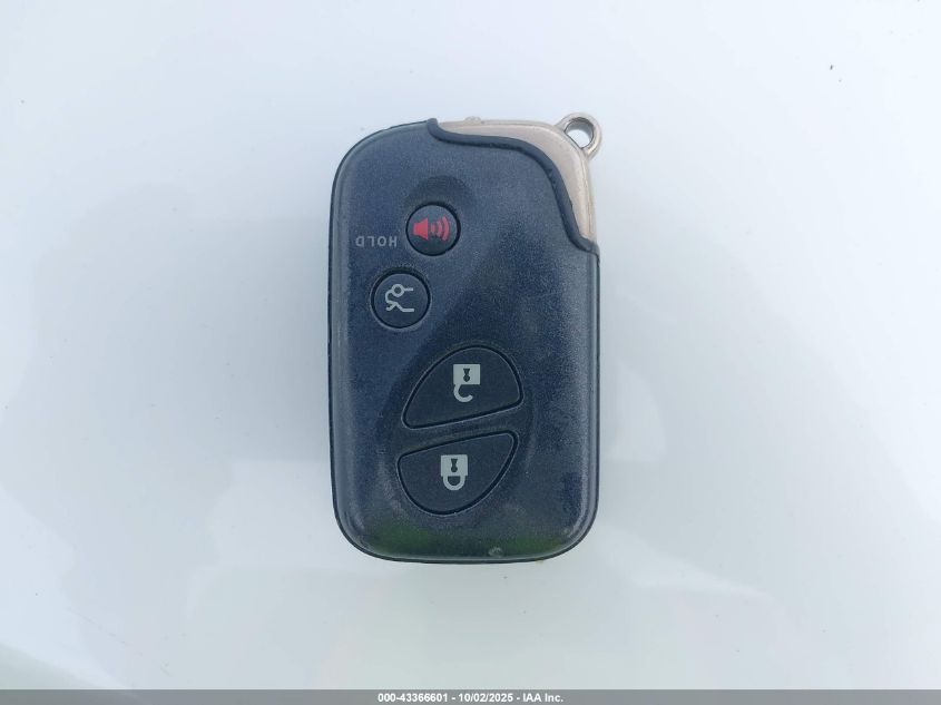 2009 Lexus Is 250 VIN: JTHBK262092094047 Lot: 43366601