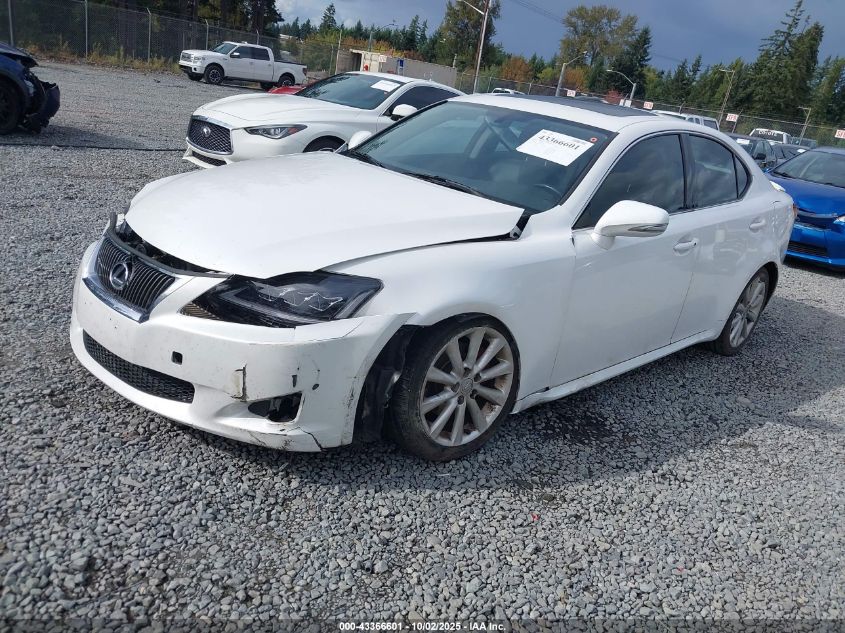 2009 Lexus Is 250 VIN: JTHBK262092094047 Lot: 43366601