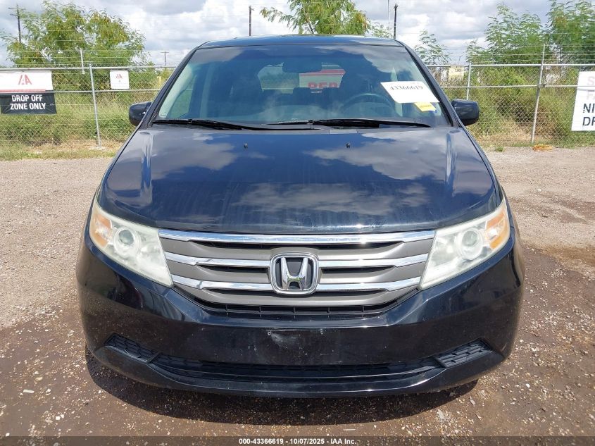 2012 Honda Odyssey Ex-L VIN: 5FNRL5H67CB054650 Lot: 43366619