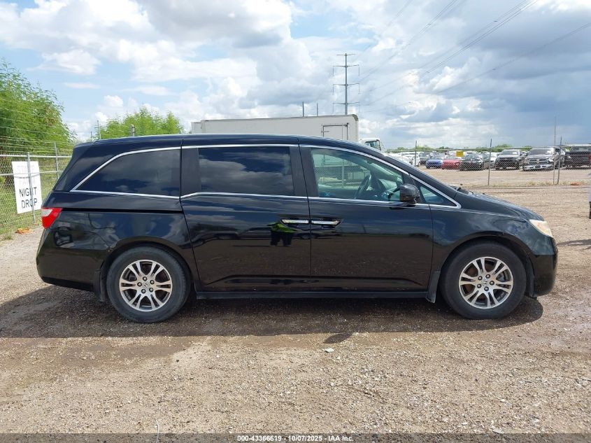 2012 Honda Odyssey Ex-L VIN: 5FNRL5H67CB054650 Lot: 43366619
