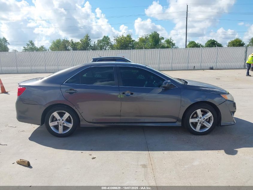 2013 Toyota Camry Se VIN: 4T1BF1FK7DU723425 Lot: 43366629