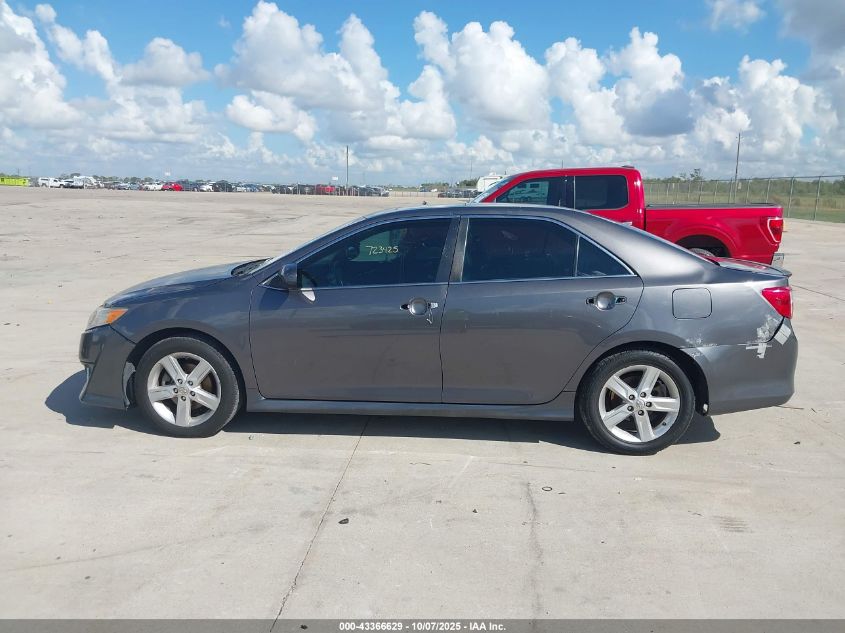 2013 Toyota Camry Se VIN: 4T1BF1FK7DU723425 Lot: 43366629