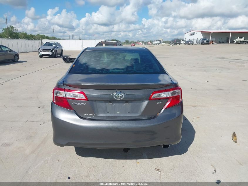 2013 Toyota Camry Se VIN: 4T1BF1FK7DU723425 Lot: 43366629
