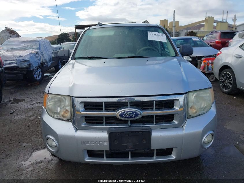 2010 Ford Escape Xlt VIN: 1FMCU0D79AKD07693 Lot: 43366631