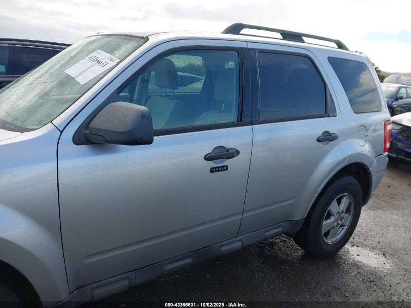 2010 Ford Escape Xlt VIN: 1FMCU0D79AKD07693 Lot: 43366631