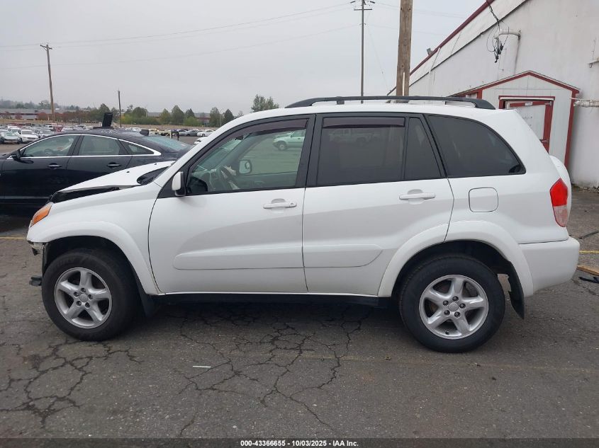 2002 Toyota Rav4 VIN: JTEHH20V620140653 Lot: 43366655