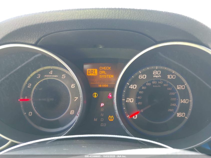 2008 Acura Mdx VIN: 2HNYD28228H540380 Lot: 43366665