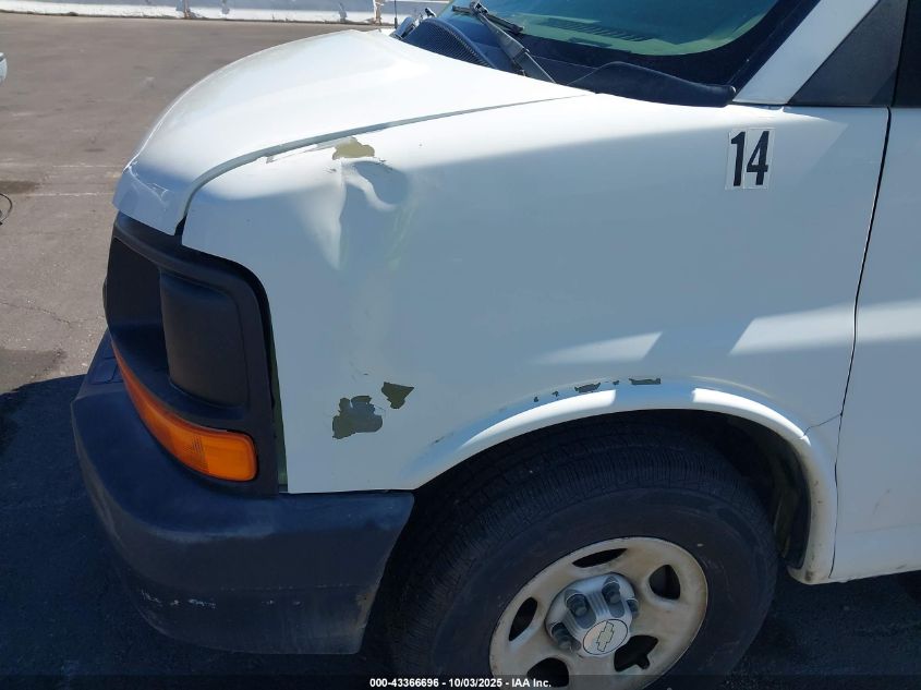 2007 Chevrolet Express Work Van VIN: 1GCFH15T471202856 Lot: 43366696