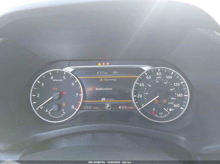 2025 Nissan Sentra Sv VIN: 3N1AB8CV1SY247396 Lot: 43366709