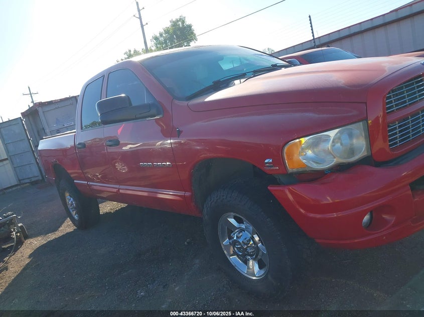 2005 Dodge Ram 2500 Slt/Laramie VIN: 3D7KS28C25G805469 Lot: 43366720